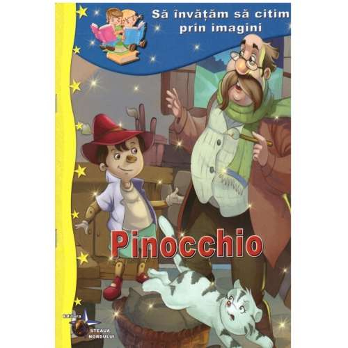 Pinocchio - Invat sa citesc cu litere de tipar
