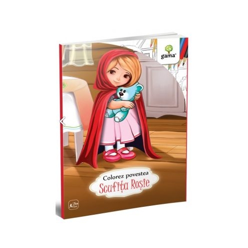 Scufita Rosie. Colorez povestea