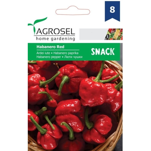 Seminte Ardei iute Habanero Red, 0.25 g