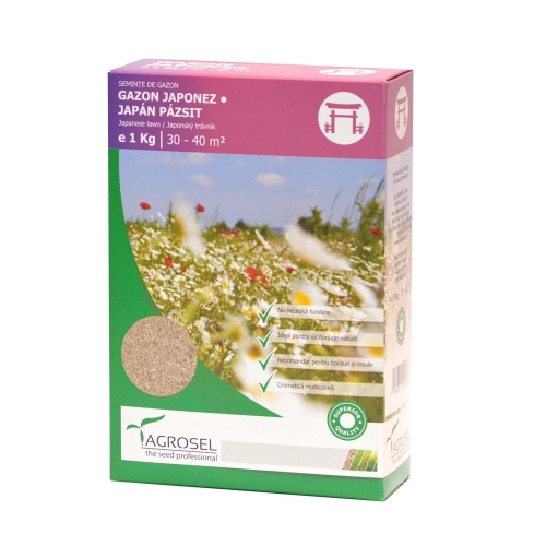 Seminte de gazon Japonez, 1 kg, Agrosel