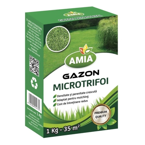 Seminte gazon cu microtrifoi, Amia, 1 kg