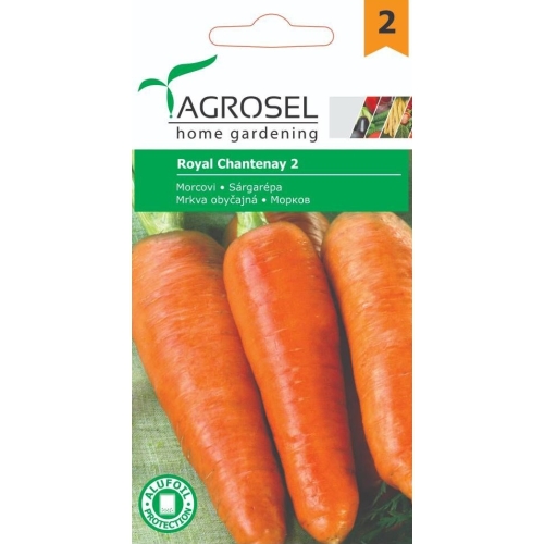 Seminte Morcovi Royal Chantenay 2, 3 g, Agrosel