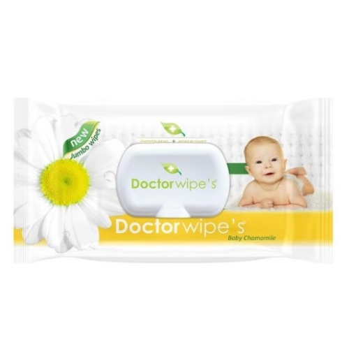 Servetele umede musetel, 25 x 22 cm, Doctor wipe's. Produse de igiena si ingrijire bebelusi