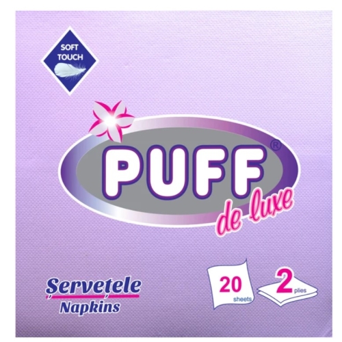 Servetele de masa lila 38x38 cm 20 buc, Puff de luxe