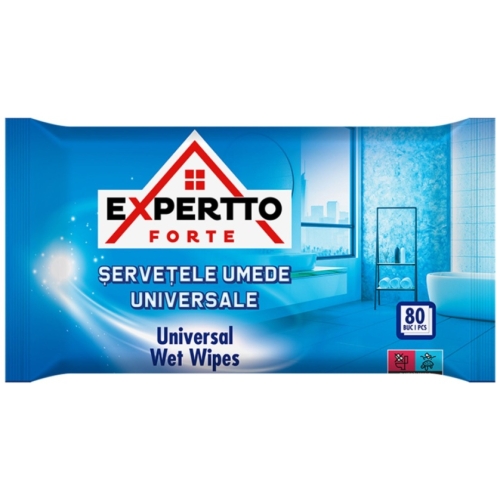 Servetele umede universale, 80 buc, Expertto Forte