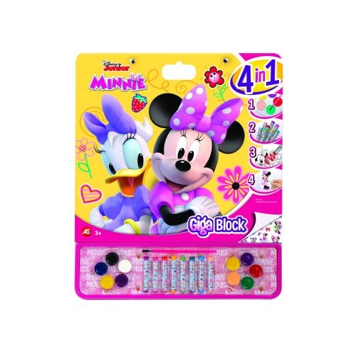 Set Minnie pentru desen Giga Block 4 in 1, As games Pictura AS games grupdzc