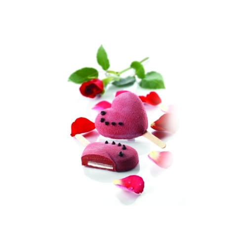 Set 2 forme inima pentru inghetata