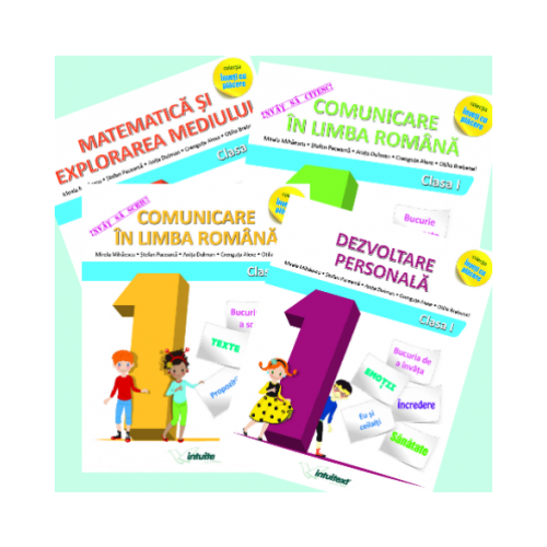 Set auxiliare clasa I. Colectia inveti cu placere - Mirela Mihaescu, Stefan Pacearca, Anita Dulman, Crenguta Alexe