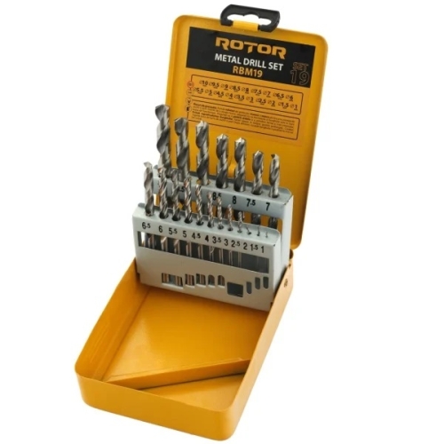 Set burghie metal, 19 piese ROTOR RBM19