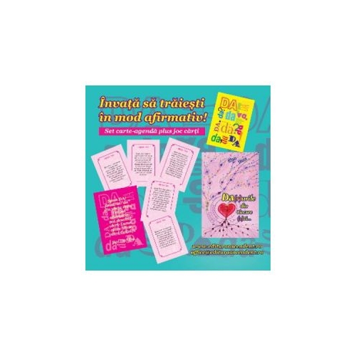 Set Darurile Din Fiecare Zi + Joc Invata Sa Traiesti La Modul Afirmativ - Clara Toma