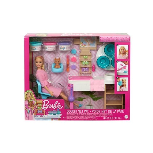 Set de joaca Barbie. O zi la salonul spa, Barbie