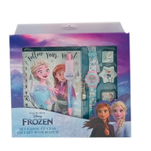 Set cadou cu ceas Frozen 