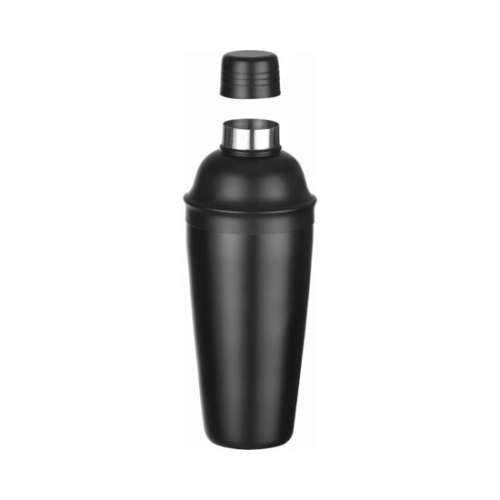 Shaker Cobbler 3 parti, Bar up, Negru, d. 85x(H)240mm