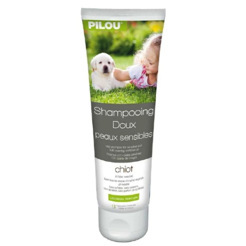 Sampon pentru caini cu piele sensibila, 250 ml, Pilou