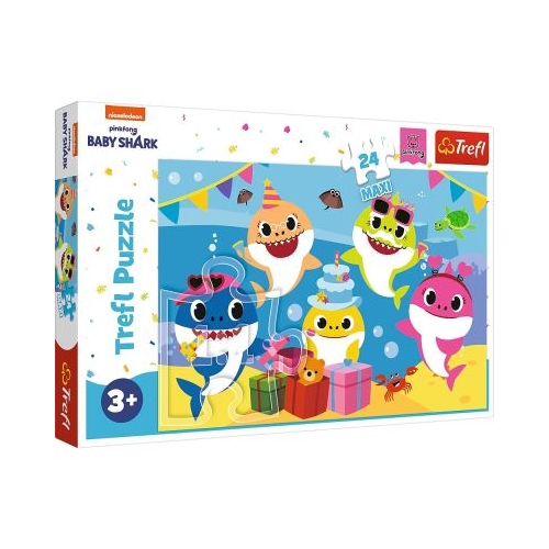 Puzzle happy baby shark