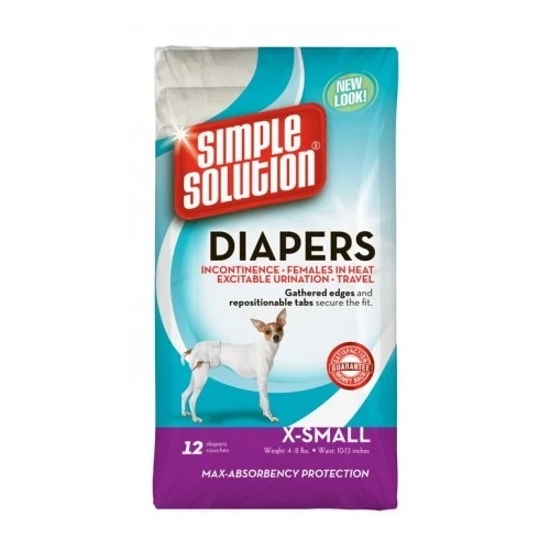 Scutece catei talie foarte mica, 12 buc., Simple Solution