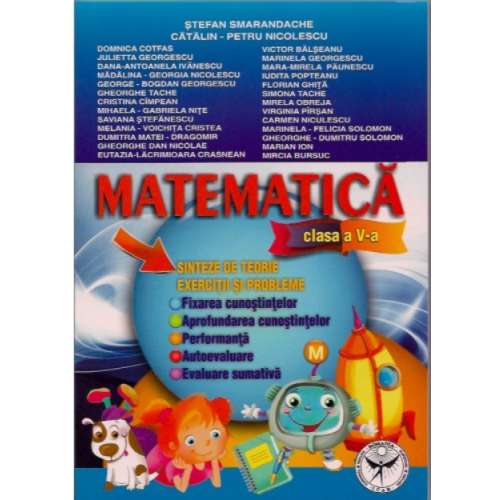 Matematica Clasa a V-a. Exercitii si probleme. Sinteze si teorie - Catalin Petru Nicolescu, editura Icar