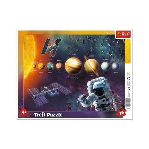 Puzzle sistemul solar, 25 piese