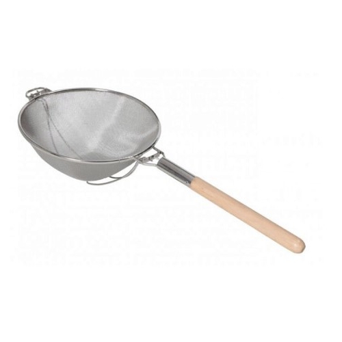 Sita cu plasa dubla, maner lemn, 360x860 mm, Hendi