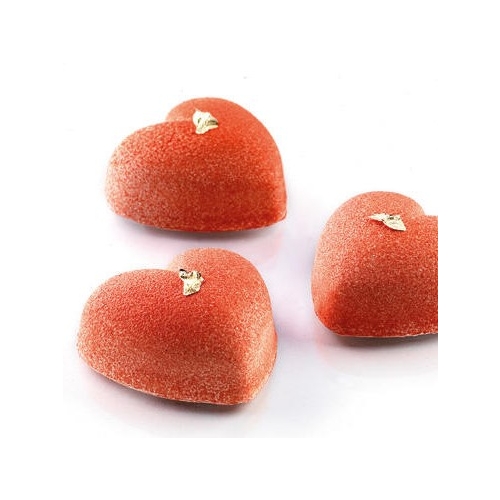 Forma silicon model MINI CUORI, capacitate compartiment 11 ml