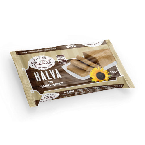 Halva superioara din floarea soarelui, 200 g, Feleacul