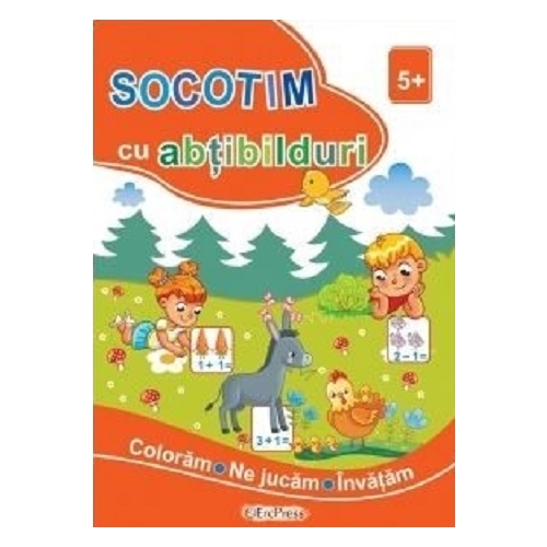 Socotim cu abtibilduri, 5+ ani