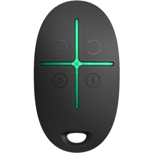 Telecomanda pentru sistemul de alarma SpaceControl, negru, Ajax