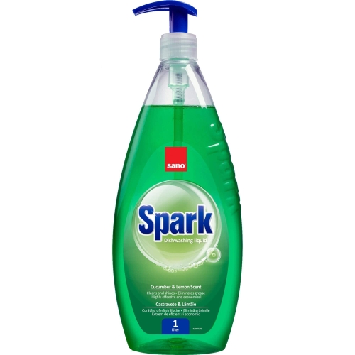Sano Spark detergent vase pompita Castravete & Lamaie, 1Lpe grupdzc.ro✅. Descopera gama copleta de produse la oferte speciale✅!