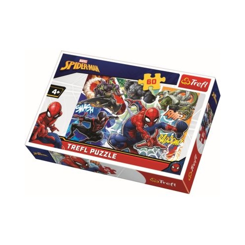 Puzzle curajosul Spiderman, Trefl