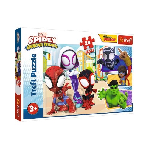 Puzzle Spidey si prietenii lui extraordinari 24 piese