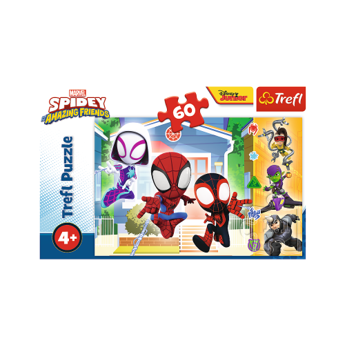 Puzzle lumea lui Spidey, 60 piese