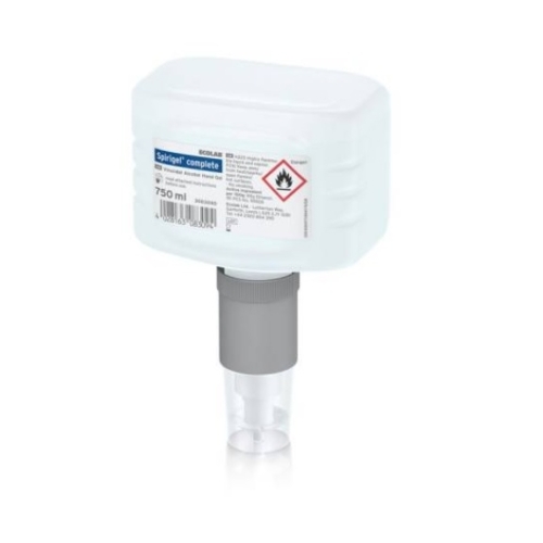 Ecolab Nexa Spirigel Complete Virucid Gel dezinfectant maini 750 ml, avizat Ministerul Sanatatii. Dezinfectanti pentru maini