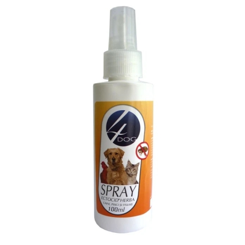 Spray Antiparazitar 100ml, 4DOG 