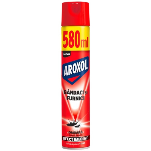 Spray impotriva gandacilor si furnicilor, 580 ml, Aroxol