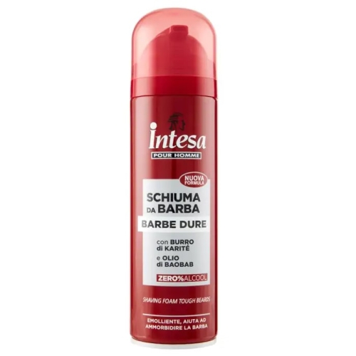 Spuma ras vitamina E /barba dura, 300ML Intesa