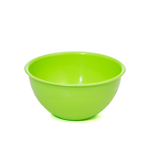 Bol plastic, rotund, capacitate 1L, verde