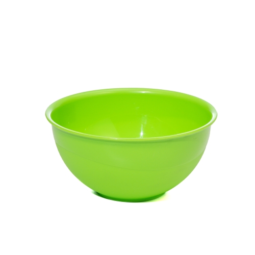 Bol plastic, rotund, capacitate 2 L, culoare verde