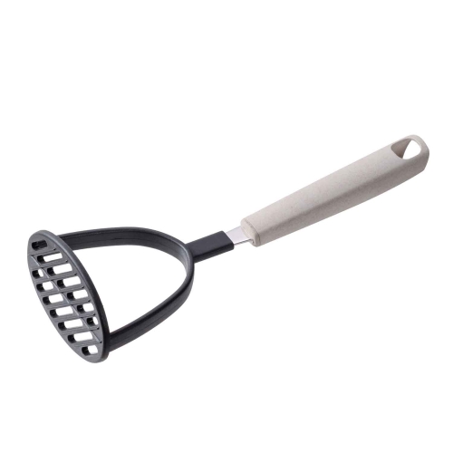 Pasator cartofi nylon, lungime 265mm, maner alb