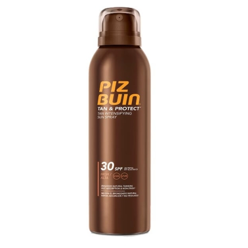 Spray pentru bronzare accelerata si protectie solara SPF30,150 ml Piz Buin