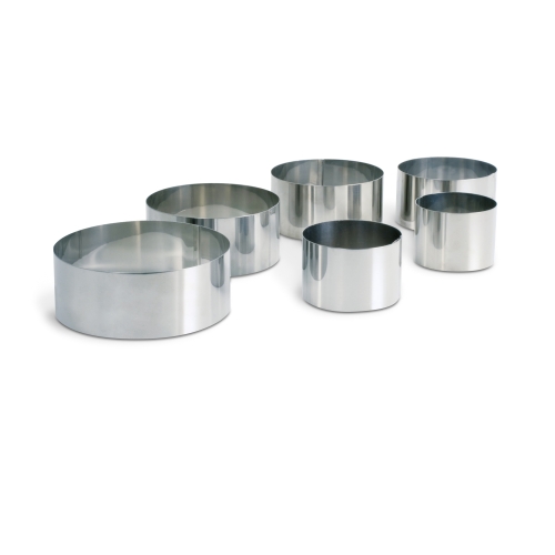 Inel mousse, inox, diametru 180mm
