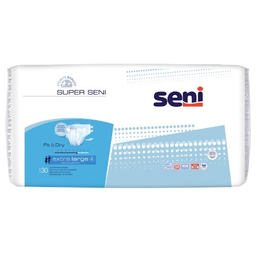 Seni Super Scutece Extra Large Nr. 4, 30 bucpe grupdzc.ro✅. Descopera gama copleta de produse la oferte speciale✅!