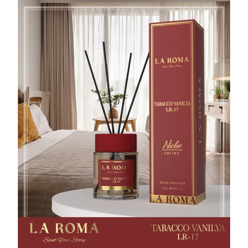 Odorizant de camera Tabacco Vanilya LR - 17, 120 ml, La Roma Niche