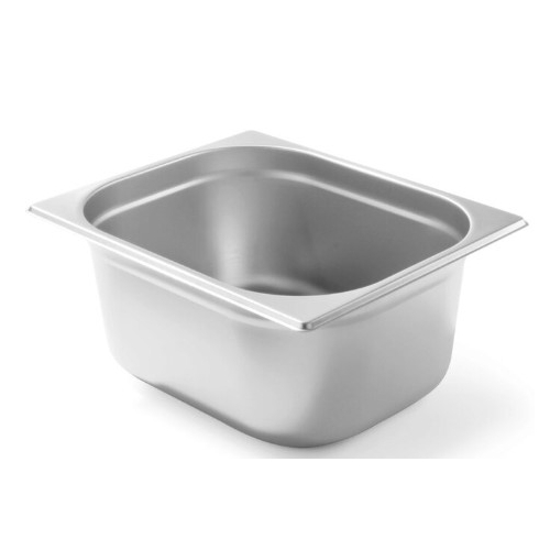Tava Hendi Gastronorm GN 1/2 200 mm 12.5 lt , gama Budget Line, otel inoxidabil