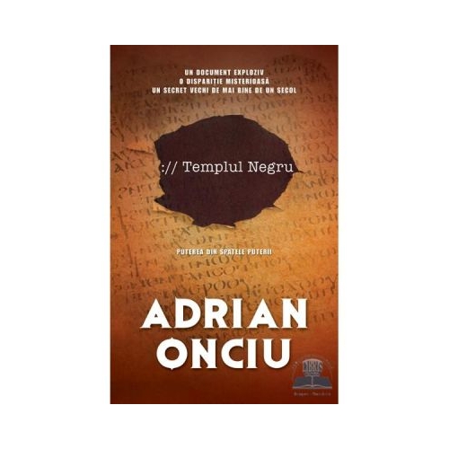 Templul negru - Adrian Onciu
