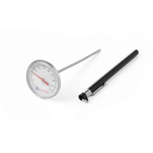 Termometru bucatarie de buzunar, 0-100 gr C, sonda inox 12,7 cm, 44,5x140 mm, Hendi