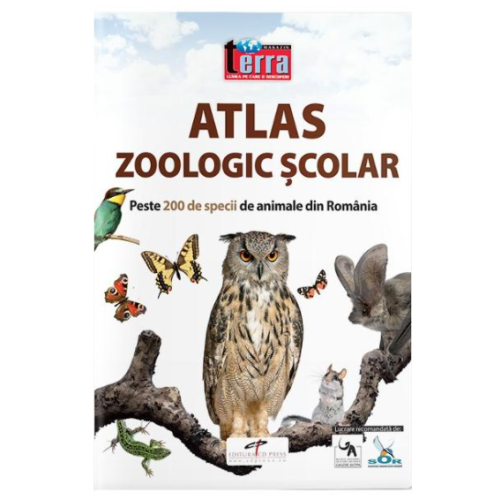 Atlas zoologic scolar, editura CD Press
