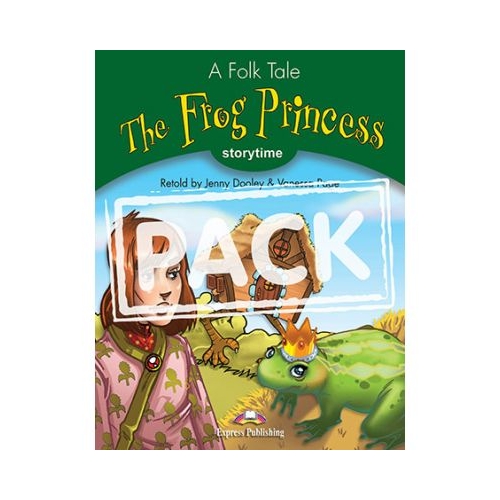 The frog and the princess cu Cross-platform App - Jenny Dooley, EXPRESS PUBLISHING, Povesti pentru copii in limba engelza