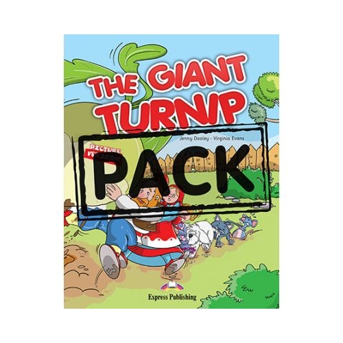 The Giant Turnip cu multi-rom - Virginia Evans, Jenny Dooley, EXPRESS PUBLISHING, Povesti pentru copii in limba engelza