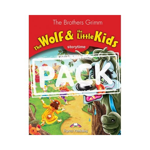 The wolf and the little kids cu Cross--platform App - Jenny Dooley, EXPRESS PUBLISHING, Legende si basme pentru copii in engleza