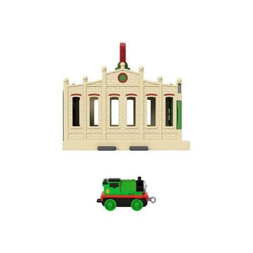 Set de joaca Gara Tidmouth connect and go diesel Percy, Thomas &amp; Friends